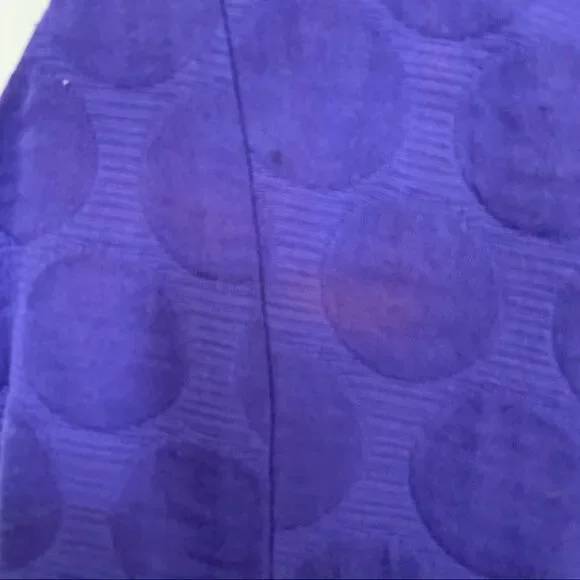 Just Taylor Purple Grommet Polka Dot Ribbon - Picture 4 of 11